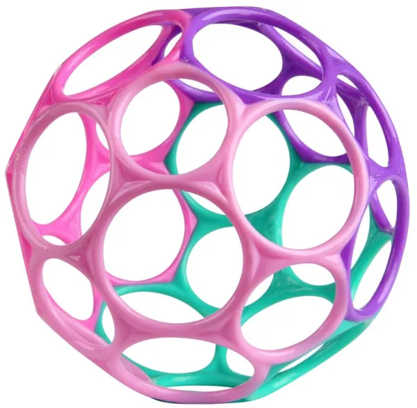 OBALL Classic pallo - Vaaleanpunainen/Violetti