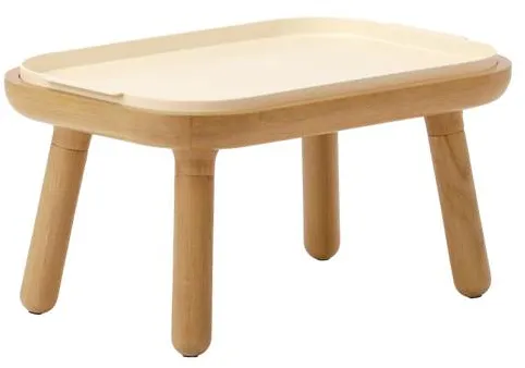 Umage Paff pöytä - Valkoinen helmiäinen