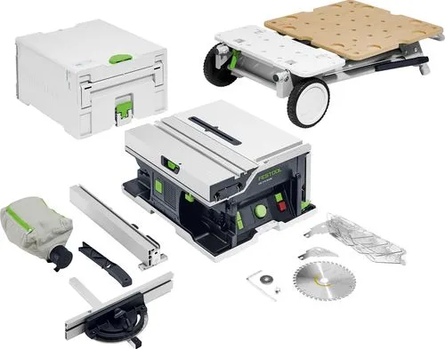 Festool Akkupöytäsaha CSC SYS 50 EBI-Perussetti