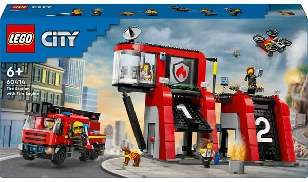 LEGO City 60414 Palokunta ja paloauto