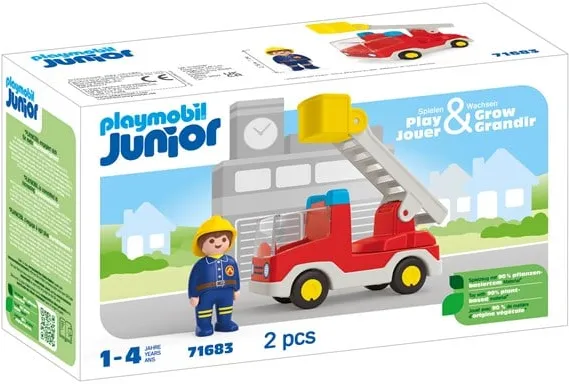 Playmobil 1.2.3 - Junior Paloauto tikkailla