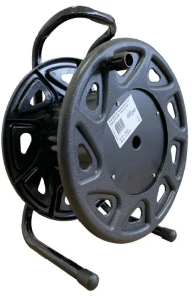 Sininen sähkökaapelikela Flex-Line-järjestelmälle pyörillä, enintään 25 m