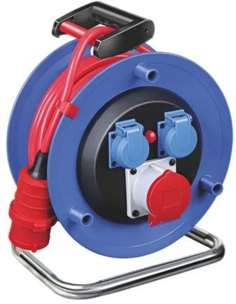 Brennenstuhl kaapelikela CEE 25m 3 pistorasialla 1x400V/16A + 2x230V