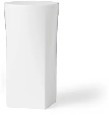 Audo Ignus liekitön kynttilänpidike H25 valkoinen