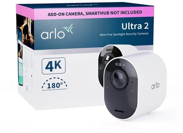 Arlo Ultra 2 4K UHD Langaton Turvakamera - Lisäosa