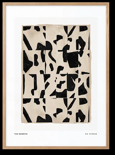 Peléton The Rewrite Series I Dark 50x70 Juliste