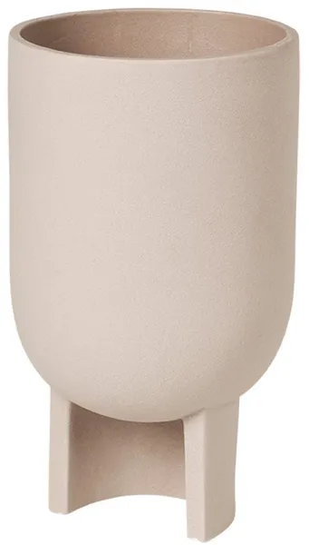 KRISTINA DAM STUDIO Serene ruukku, M - hiekkaterrakotta