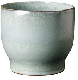 Knabstrup Keramik Kukkaruukku, Soft Mint - Ø:12,5 cm